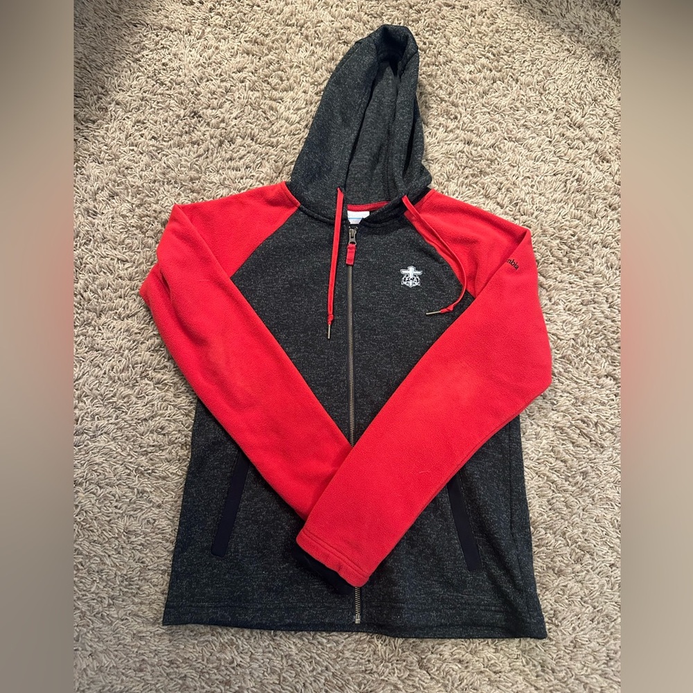 FCA Fellowship of Christian Athletes Columbia Zip Up Hoodie. Size M.